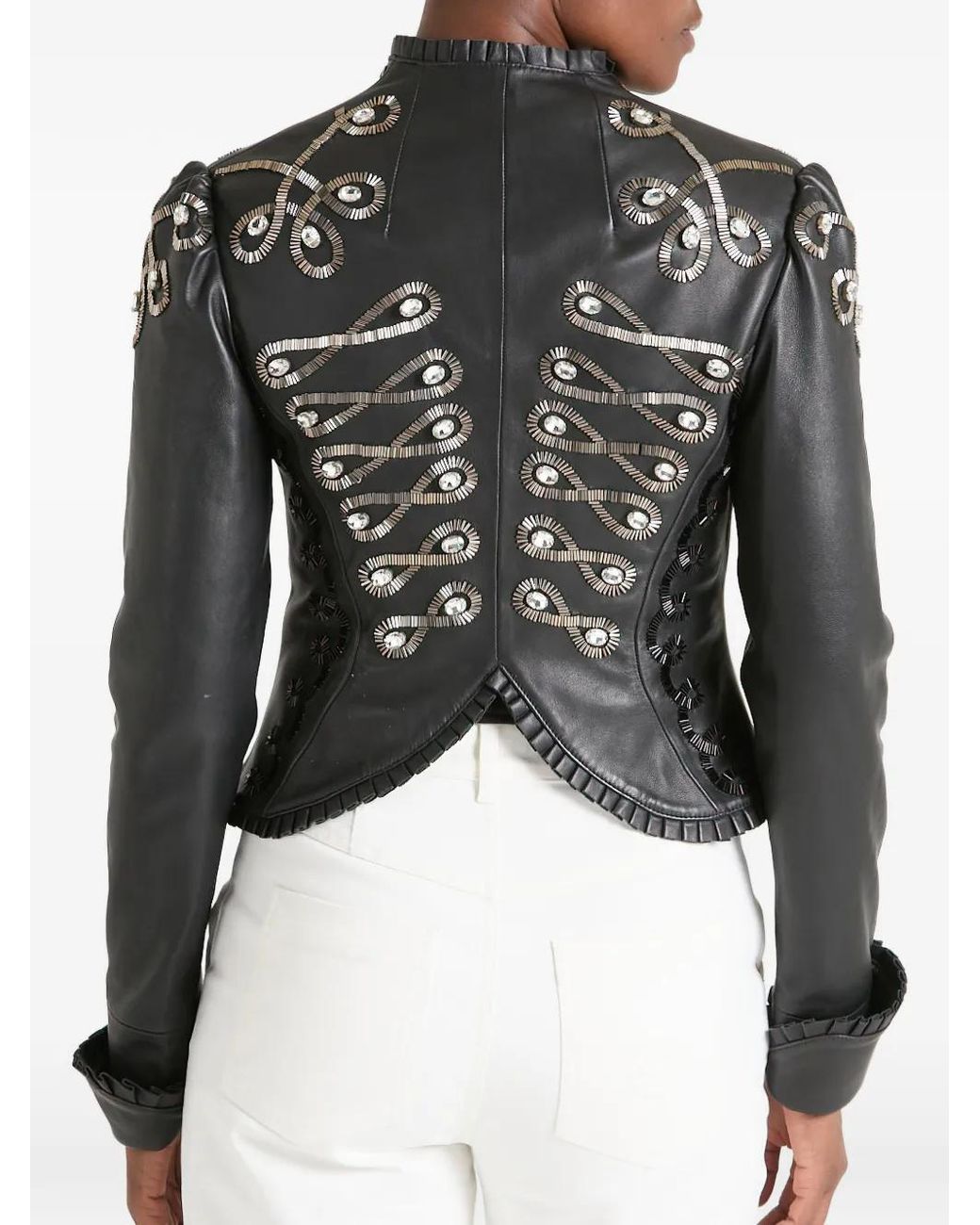 Temperley London Black Balthazar Embroidery Jacket