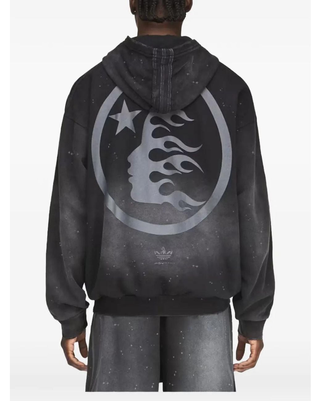 Adidas Black X Hellstar Hoodie for men