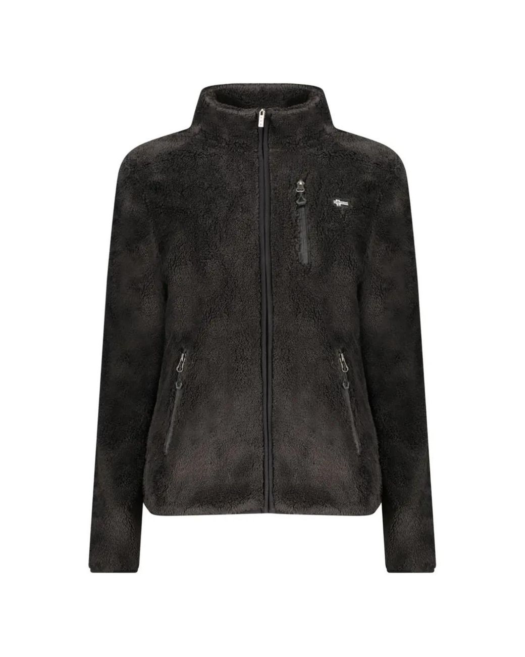 Norway 1963 Black Sweat En Polaire À Fermeture Zippée