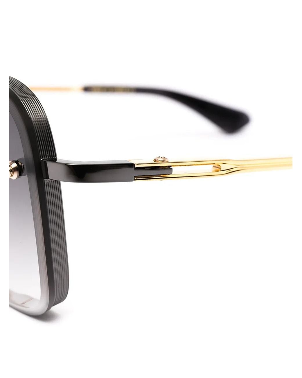 Dita Eyewear Gray Mach 6 Square-Frame Sunglasses