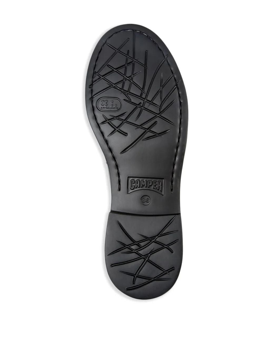 Camper Black Mocassini