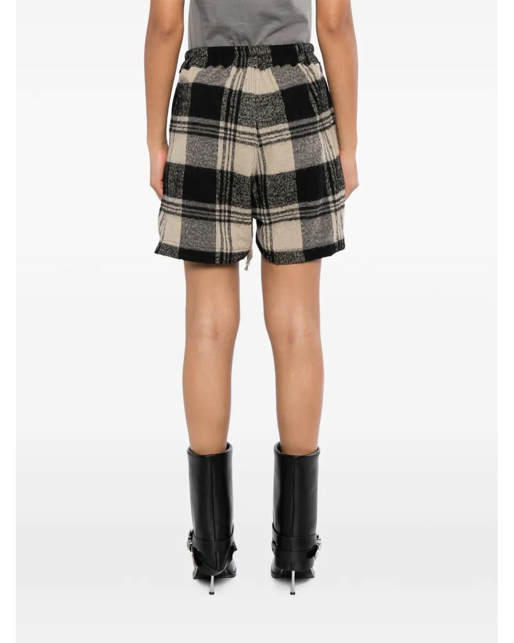 Rick Owens Gray Fog Shorts