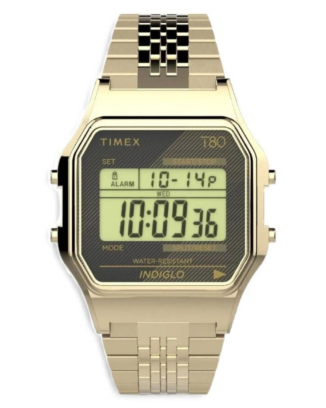 Timex Metallic T80 Digital Watch for men