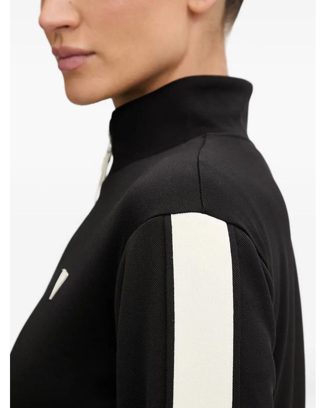 Guess Black Marlene Zip-Up Sweatshirt