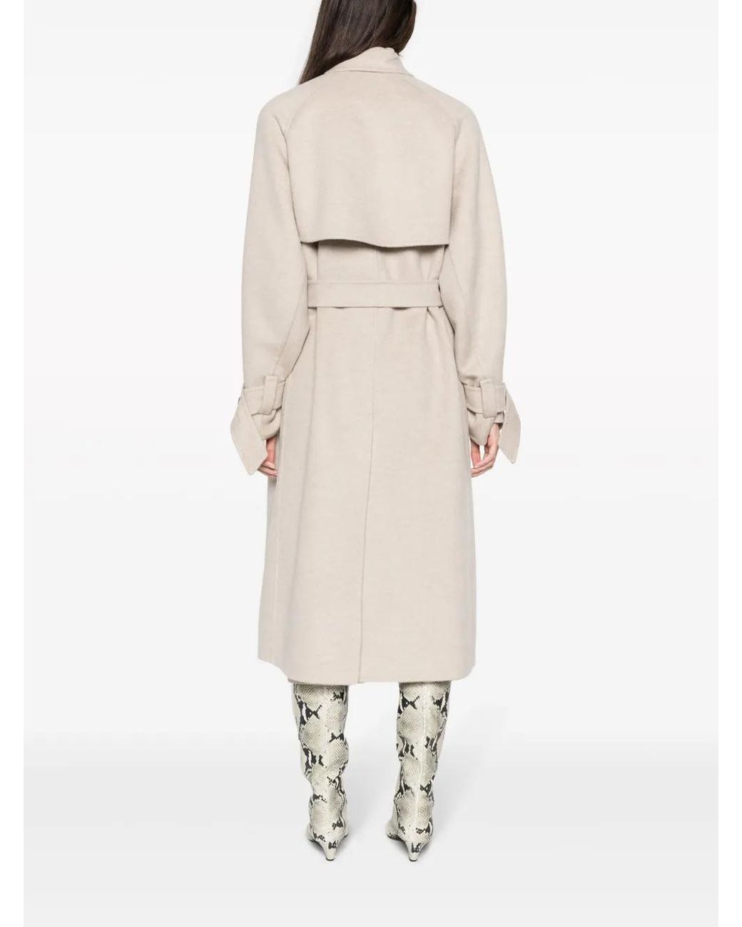Max Mara Natural Falcon Long Coat