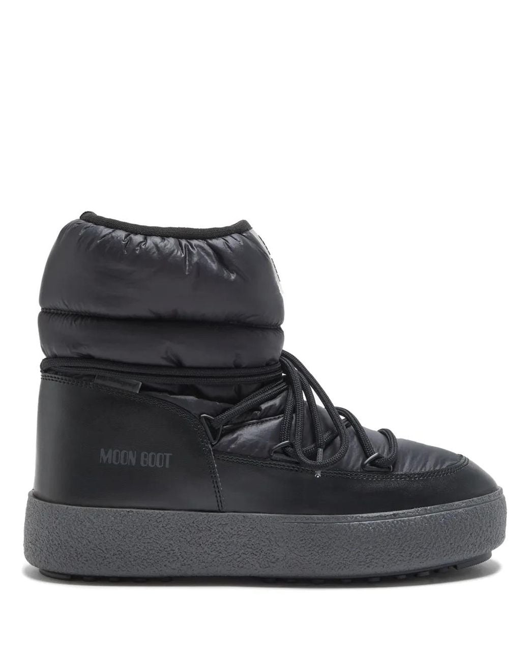 Moon Boot Gefütterte Mtrack Low Stiefel in Black für Herren