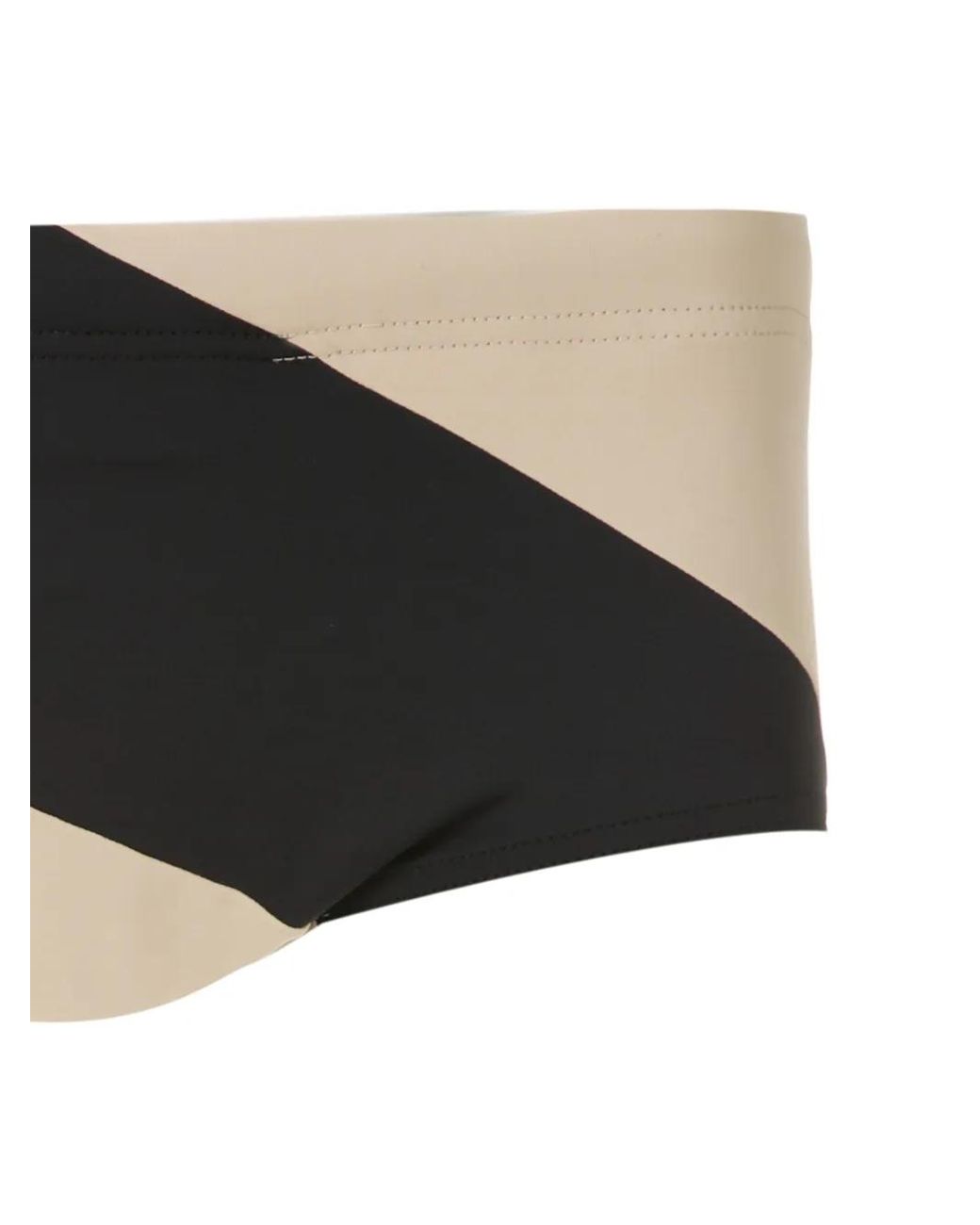 Amir Slama Black Panelled Trunks for men