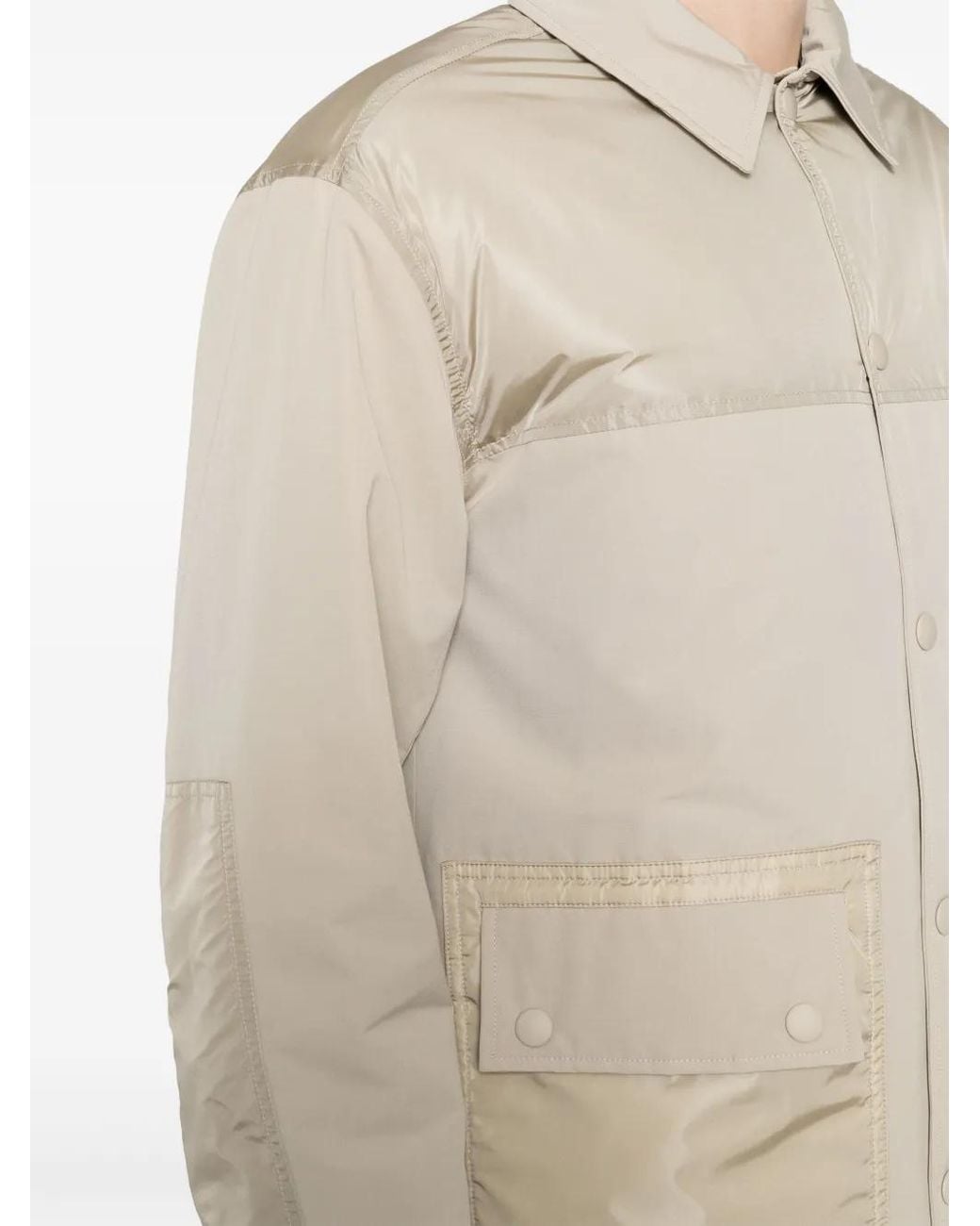 Aspesi Natural Padded Nylon Jacket for men