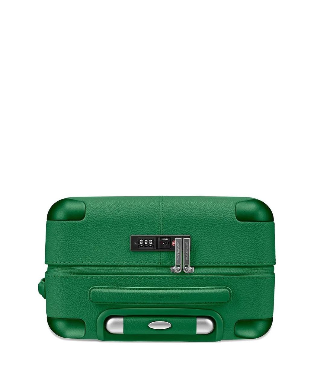 Maison De Sabre Green Valise The Carry On En Cuir