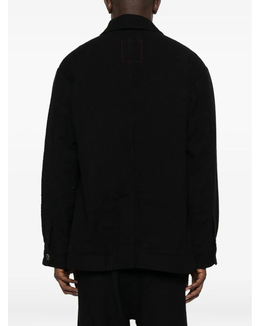 Uma Wang Jacke Mit Aufgesetzter Tasche in Black für Herren