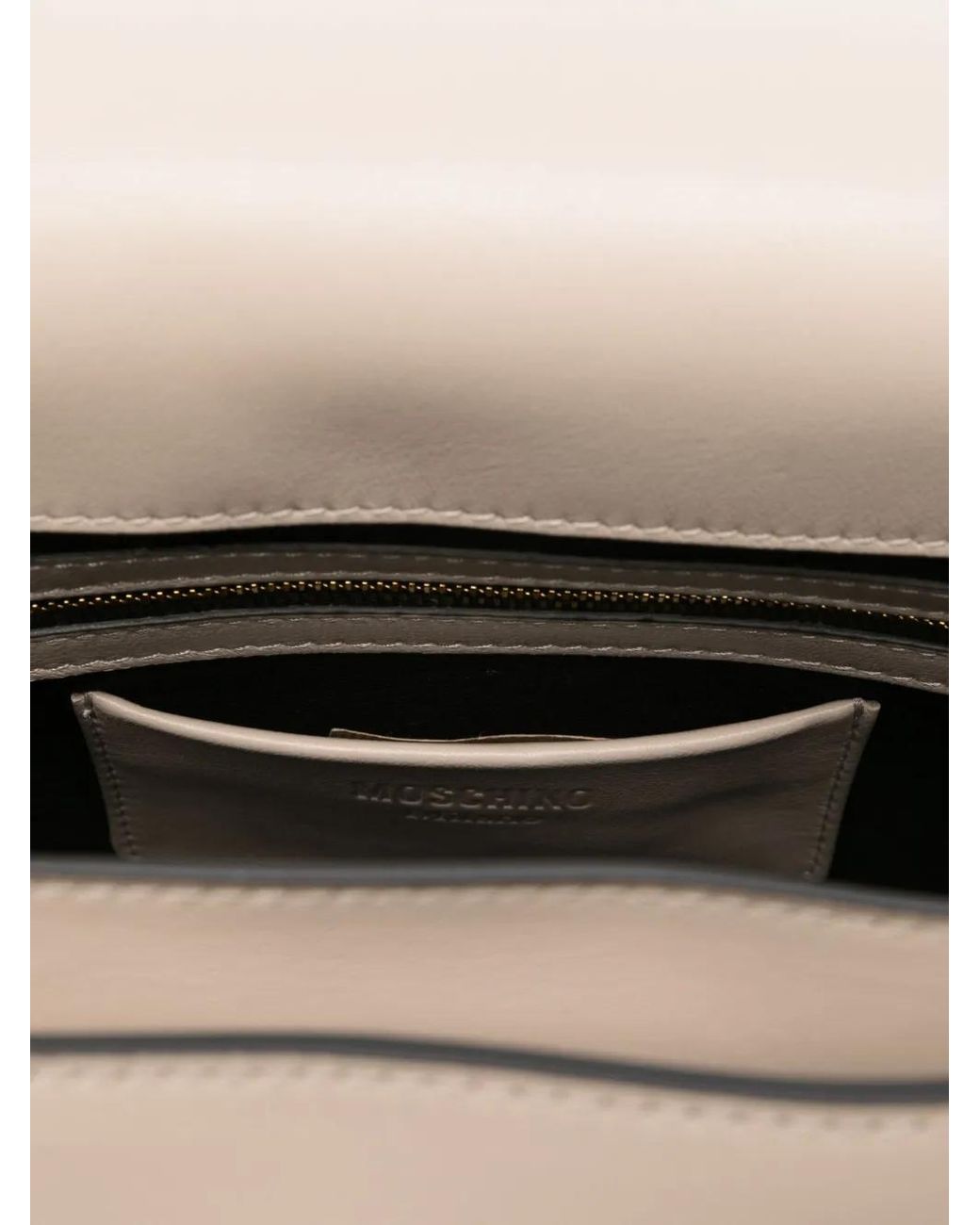 Moschino Natural Tie Me Shoulder Bag
