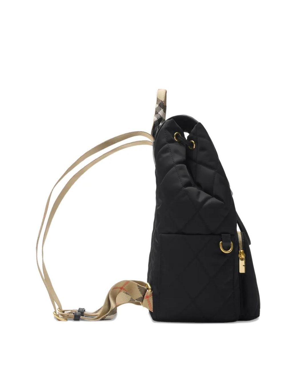 Burberry Black Horseshoe Backpack