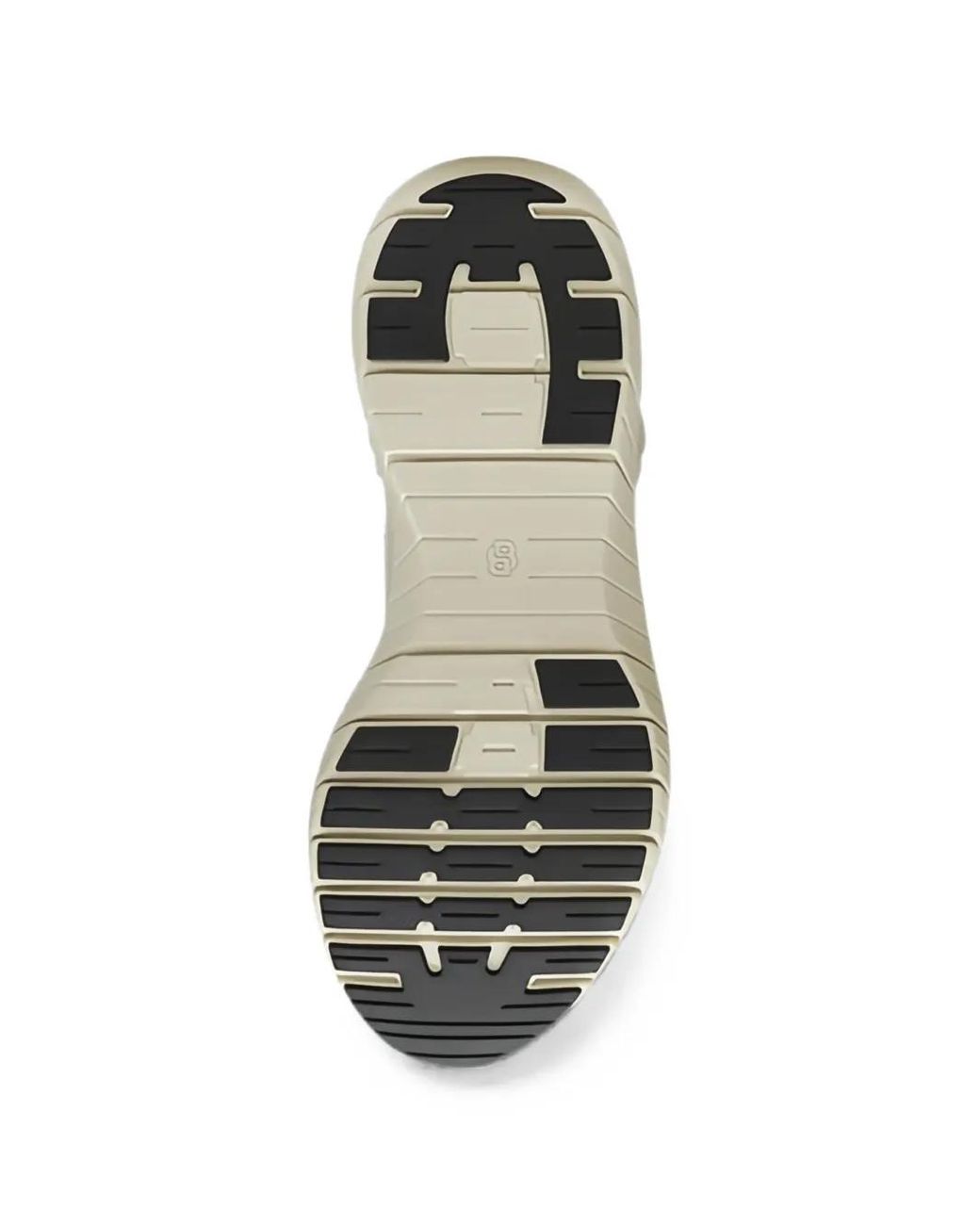 Boss White Low-Top Panelled Sneakers for men