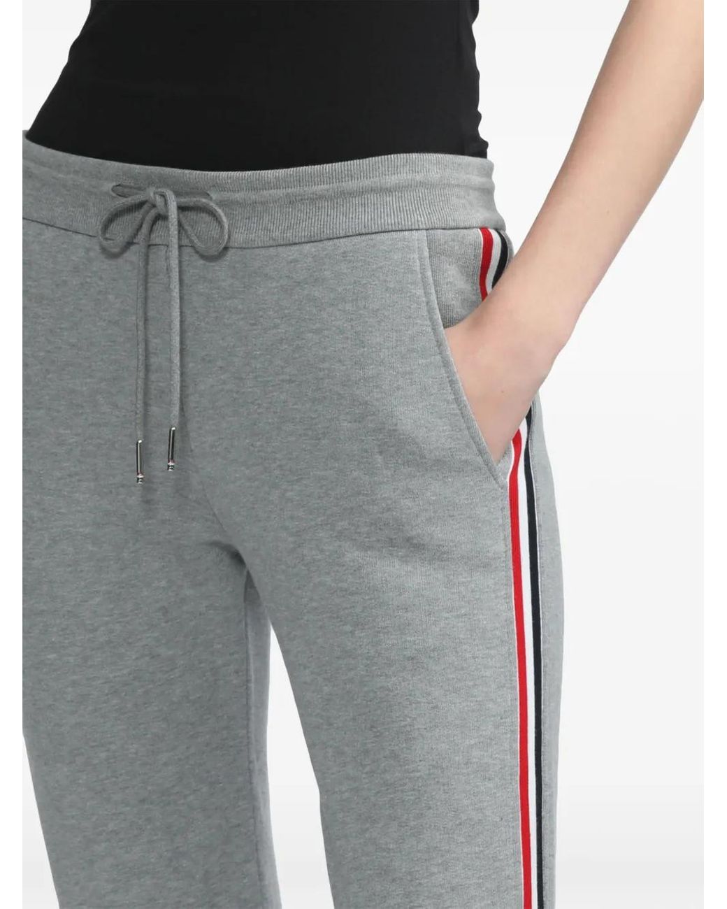 Thom Browne Jersey Joggingbroek in het Gray