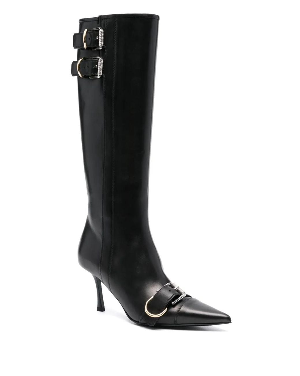 Givenchy Black 75Mm Voyou Boots