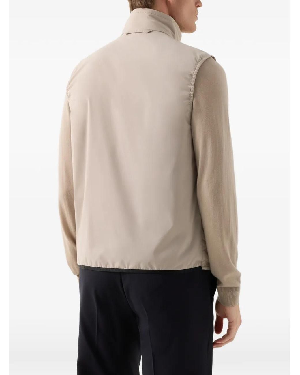 Bogner Natural Gilet Jonny À Col Montant for men