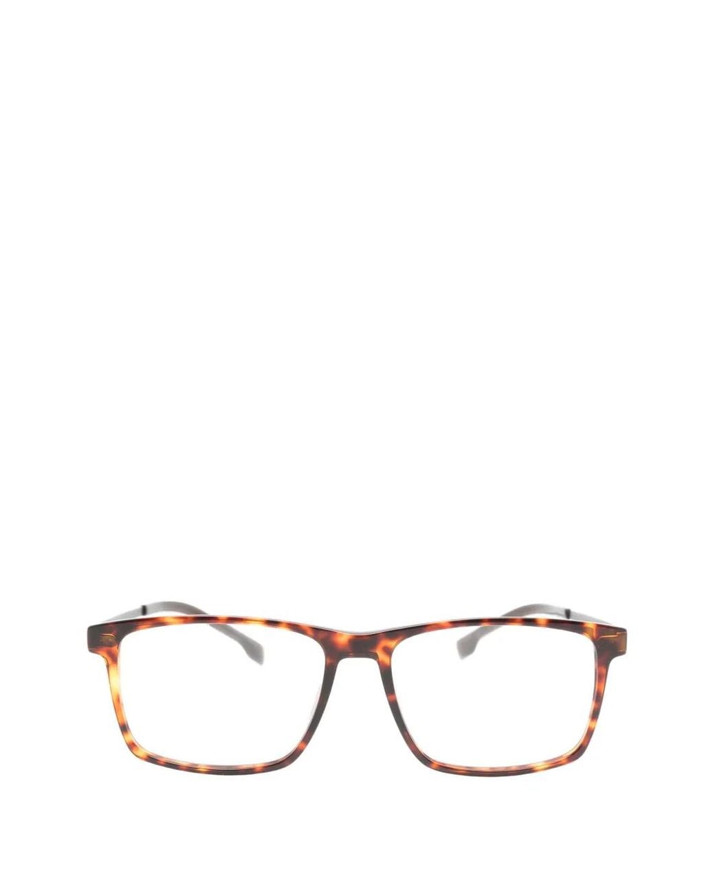 Boss Brown Eckige Brille