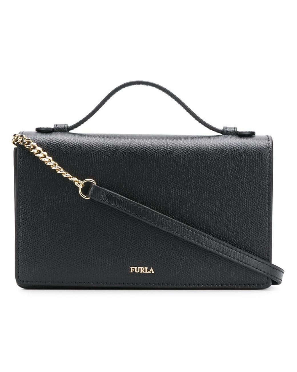 Furla Incanto Crossbody Bag in Black | Lyst Canada