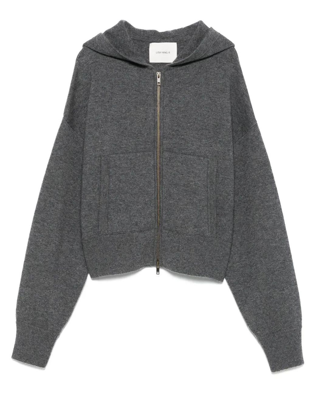 Lisa Yang Gray Lilia Cardigan