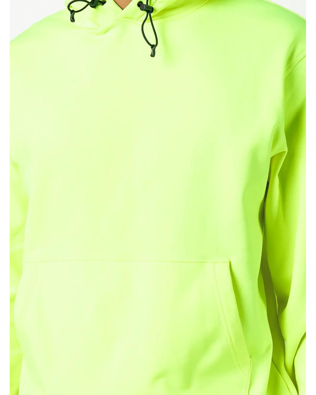 Aztech Mountain Green Fleece Drawstring Hoodie for men
