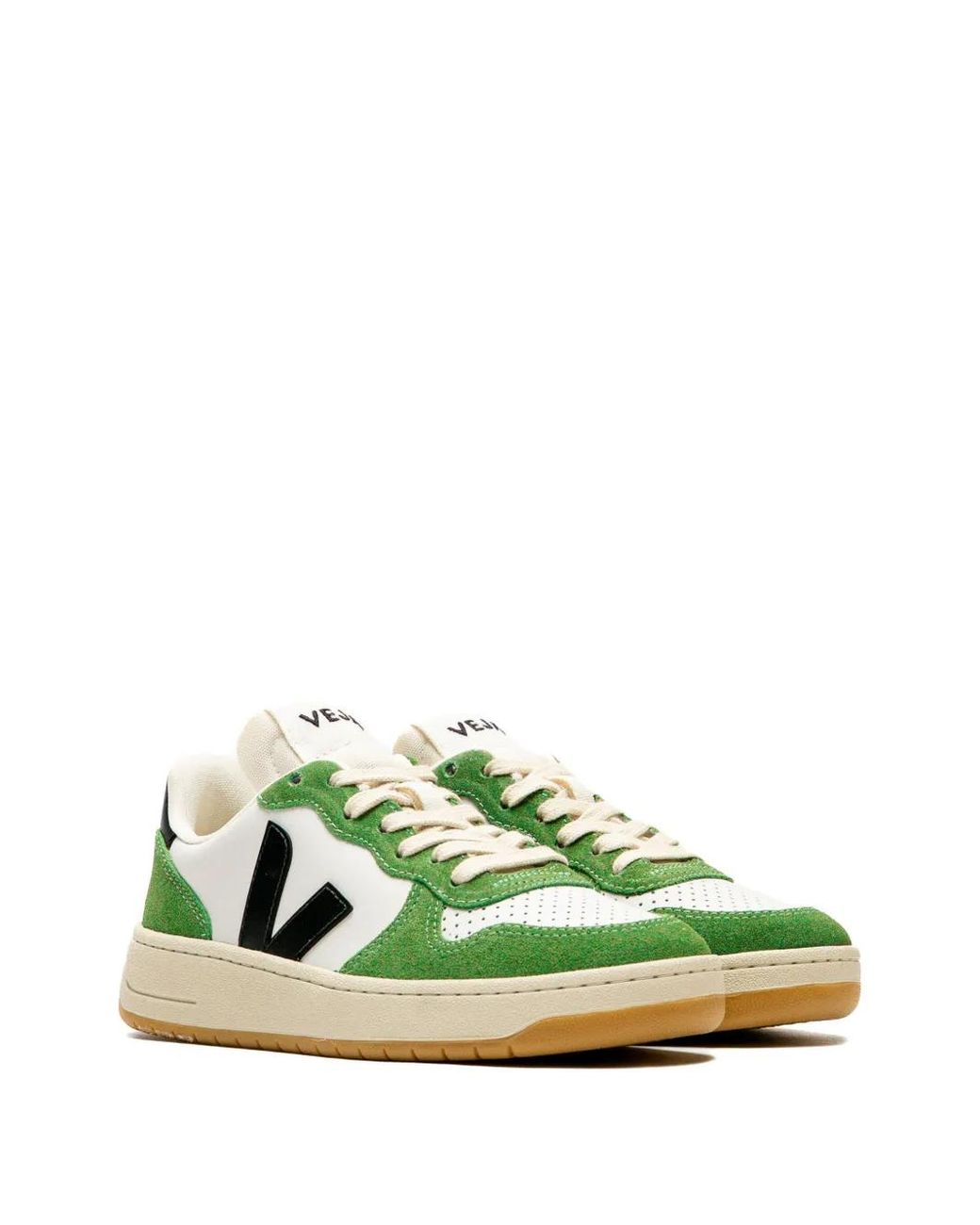 Veja Green V-10 Leather