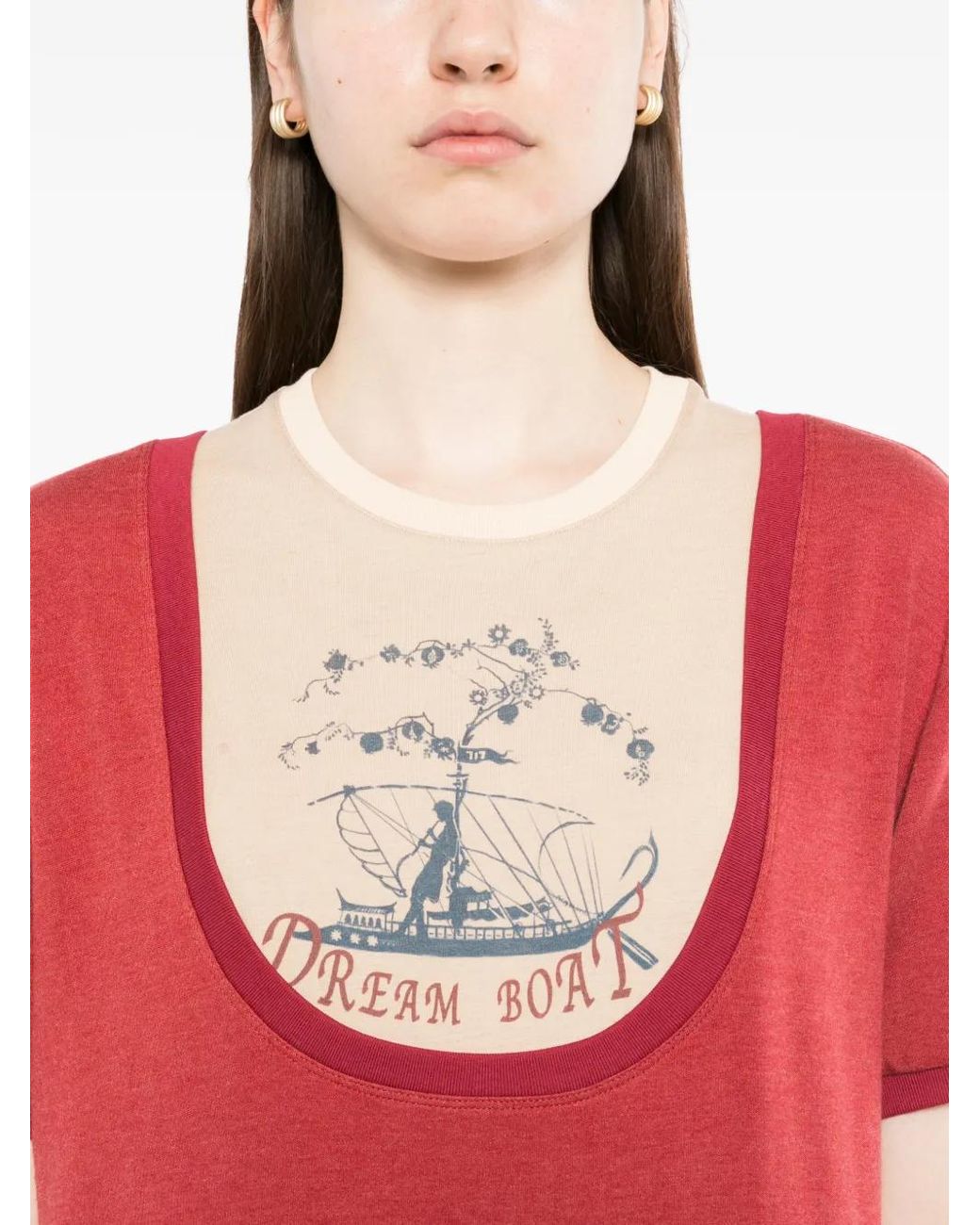 GARCON BY GARCON Red T-Shirt Dream Boat