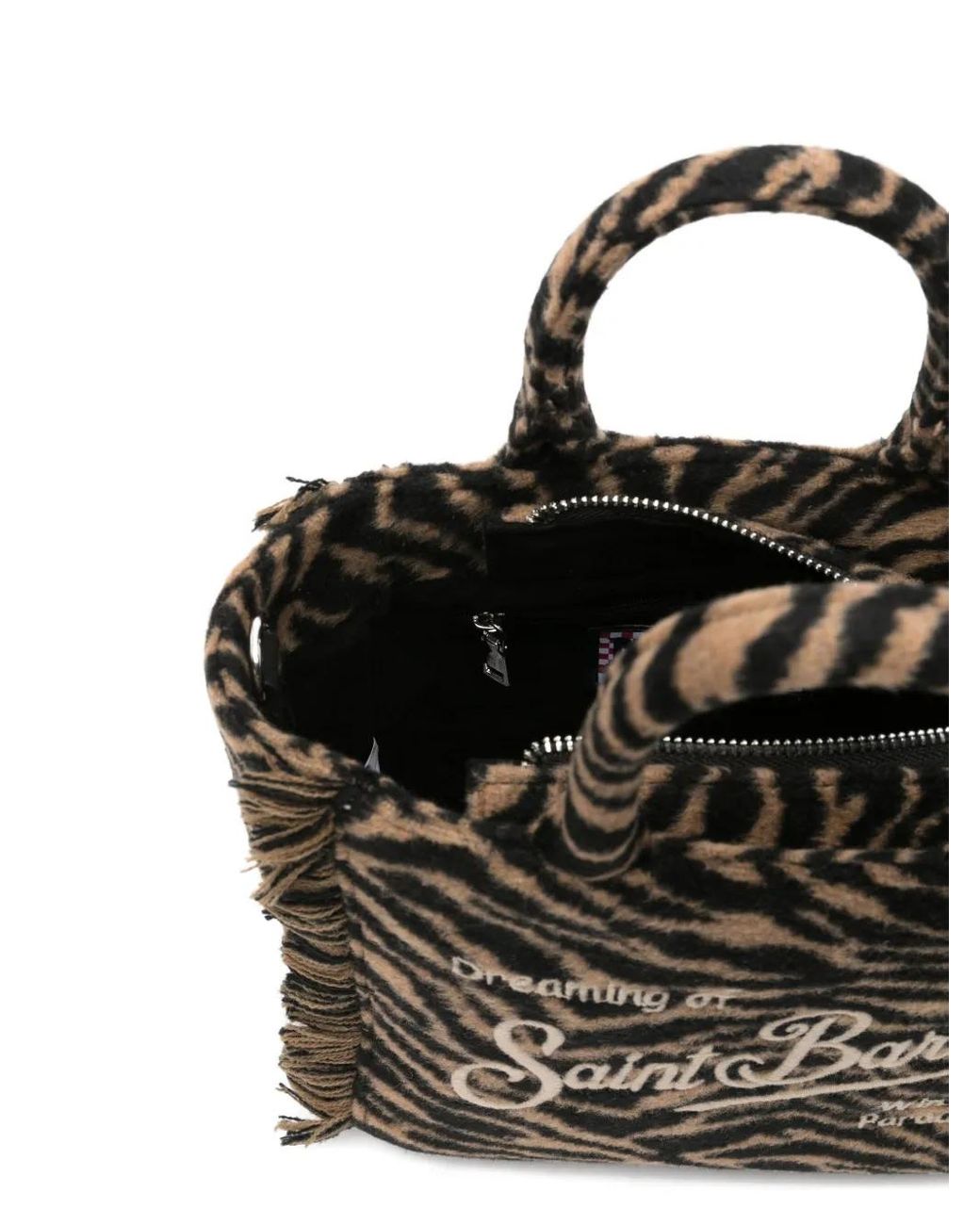 Mc2 Saint Barth Black Mini Vanity Shopper