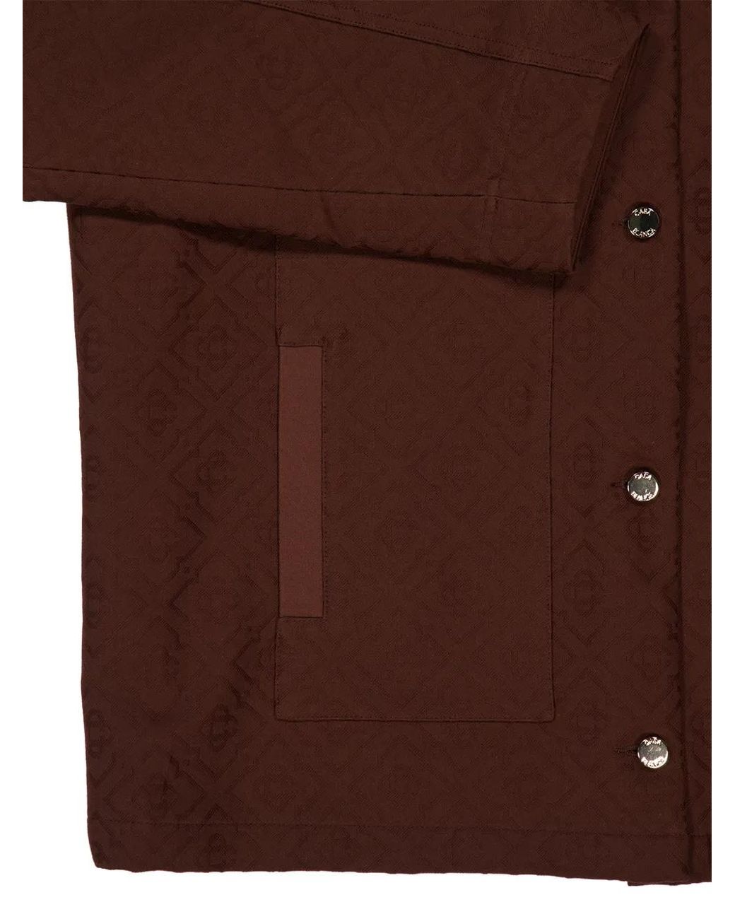 Casablanca Brown Workwear Jacket