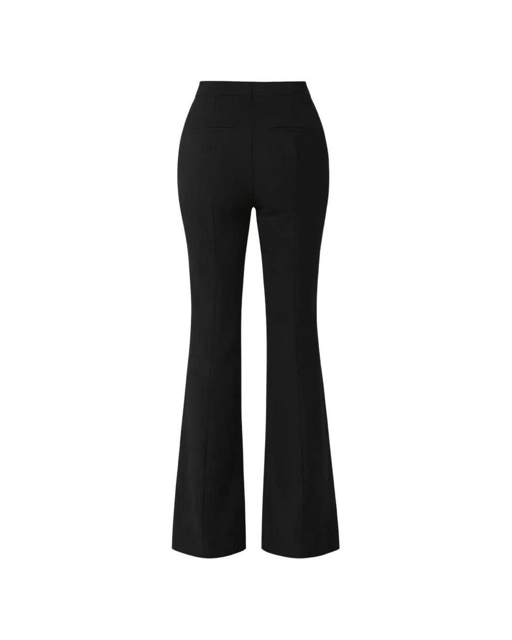 Jonathan Simkhai Black Kenna Flared Trousers