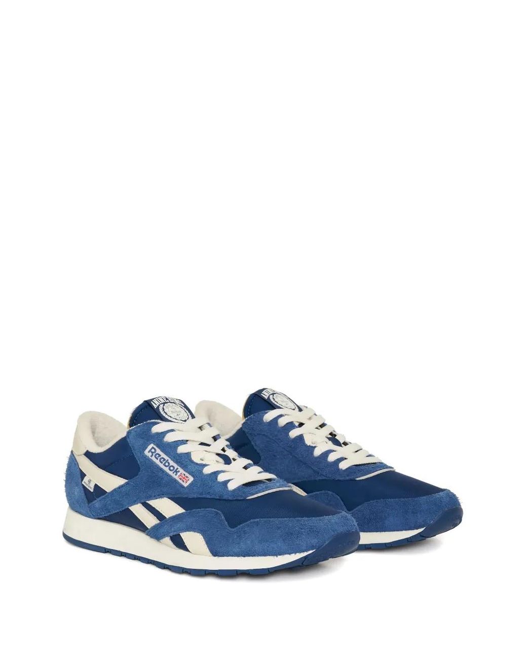 Reebok Blue Classic Nylon Sneakers