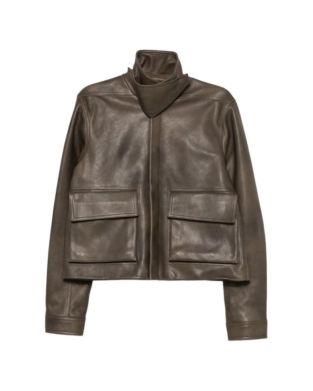Rick Owens Brown Tower Alice Jacket for men