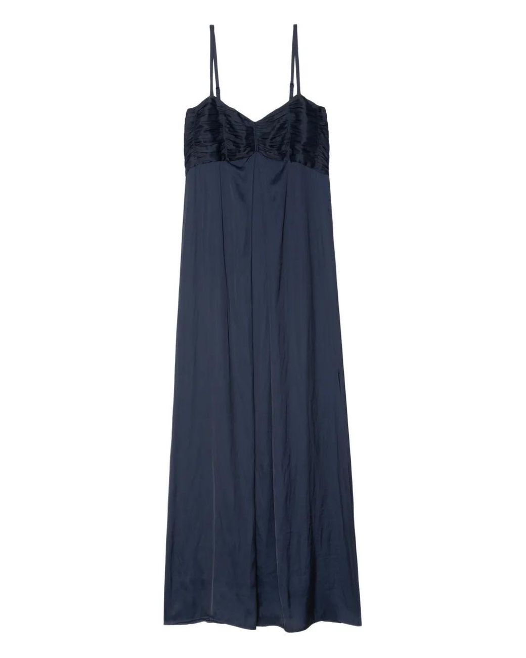 Zadig & Voltaire Blue Rippie Satin Dress