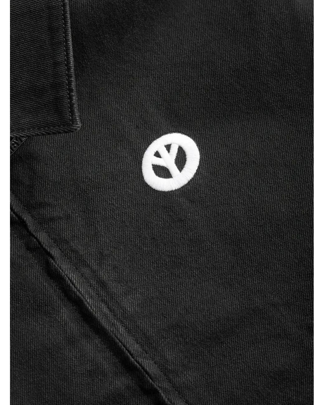 Babylon LA Black Veste Cloutée À Zip for men