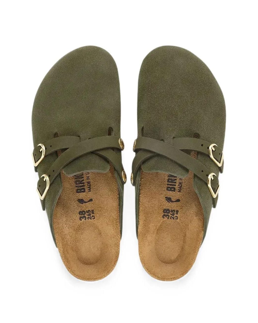 Birkenstock Green Blair Clogs