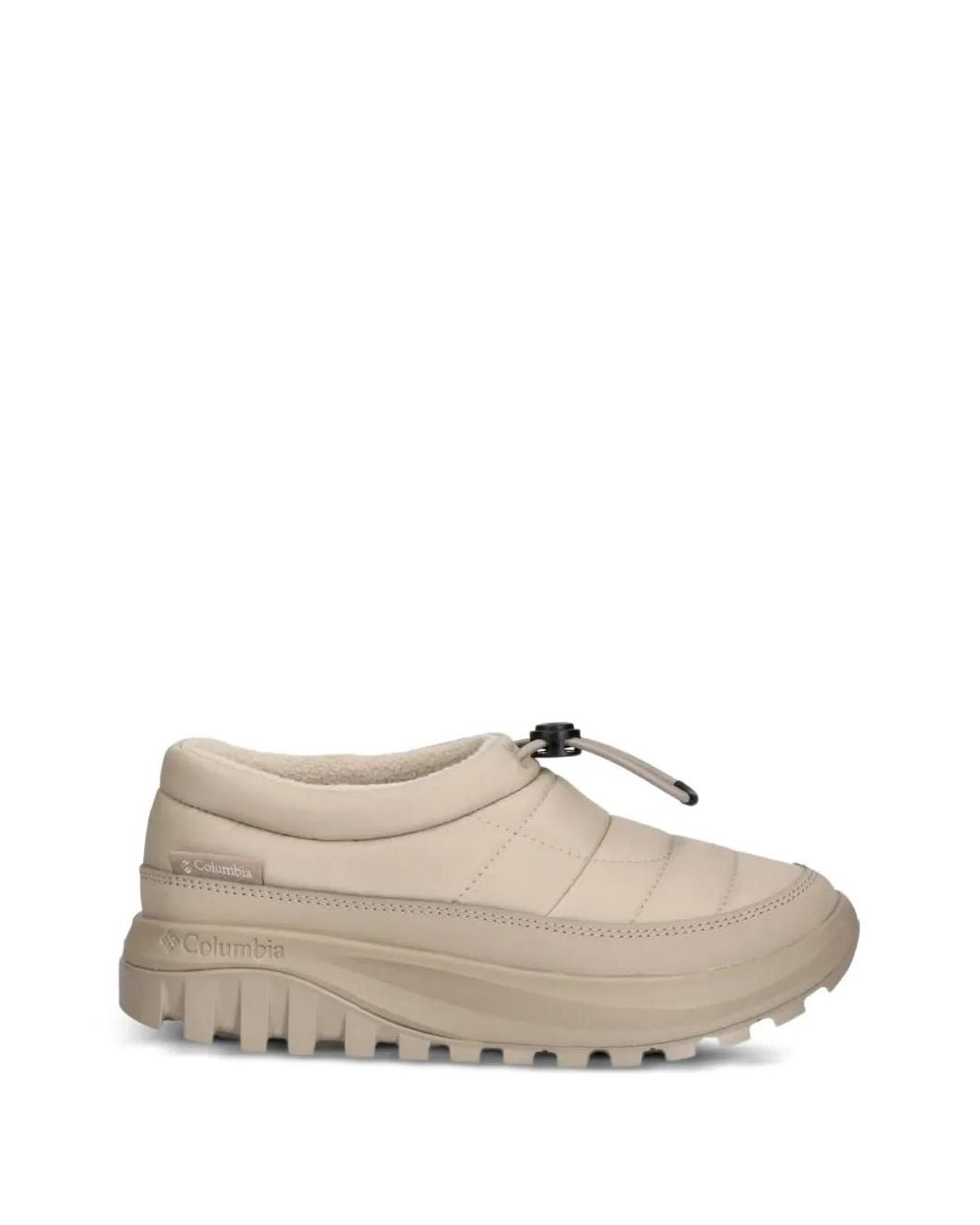 Columbia White Unwind Toggle-Fastening Padded Slippers