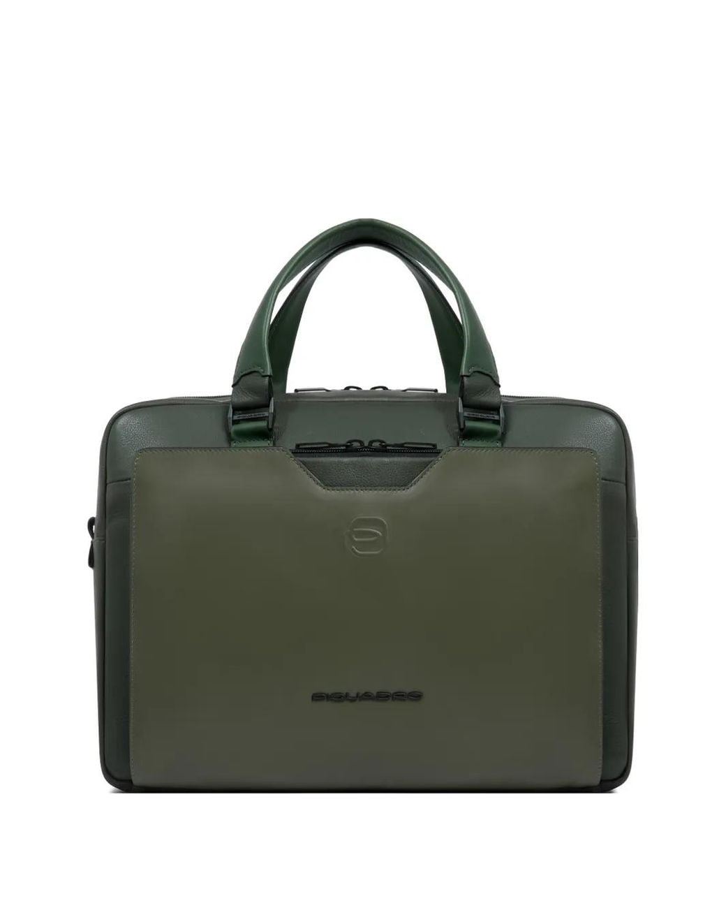 Piquadro Ael Laptop Bag in Green for Men | Lyst