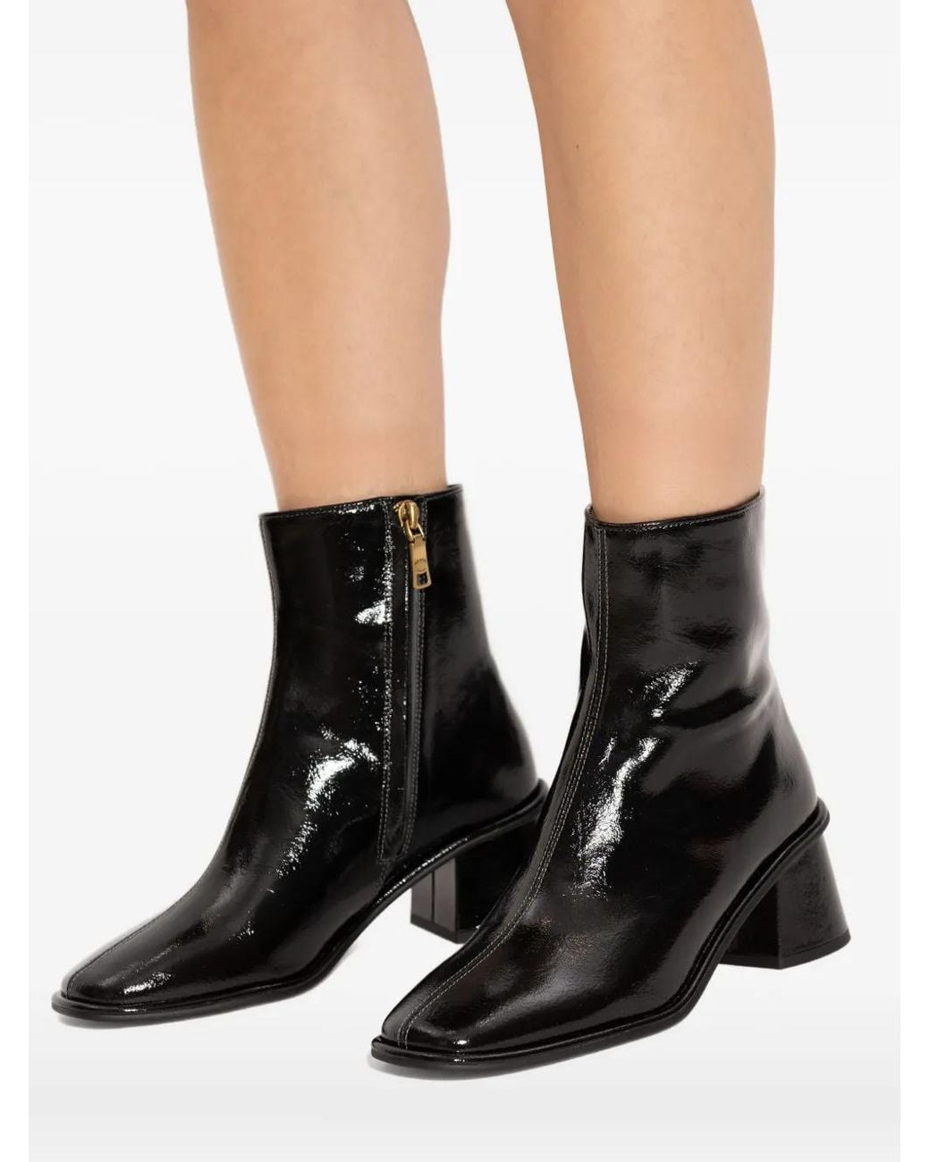 COACH Black 50Mm Gigi Heeled Ankle Boots