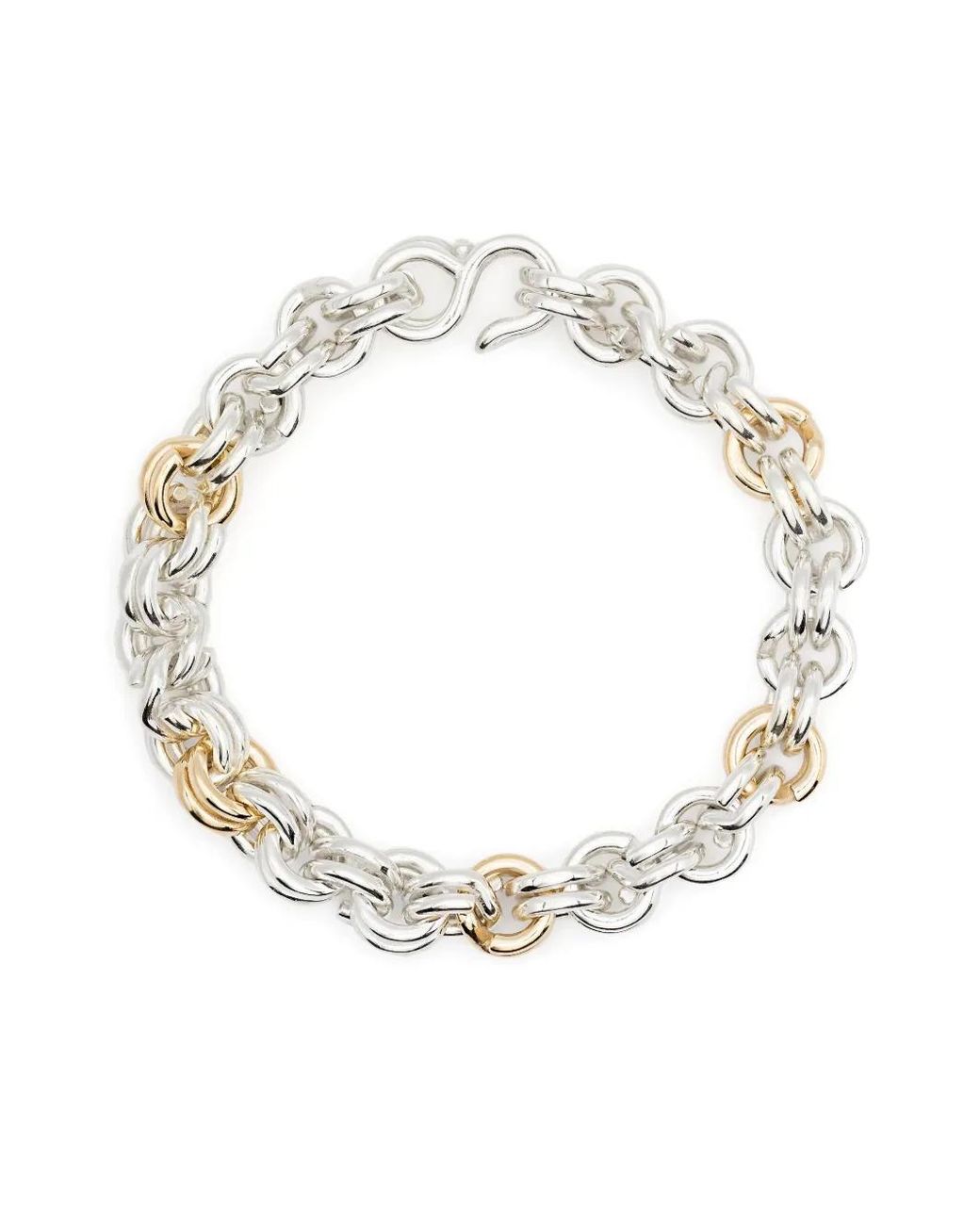 OUIE Metallic 14K Two-Tone Bracelet for men