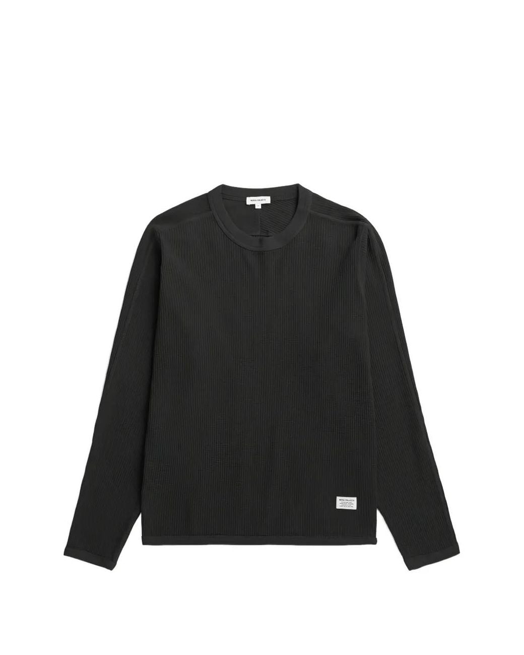 Norse Projects Black Stevns Cotton-Hemp T-Shirt for men