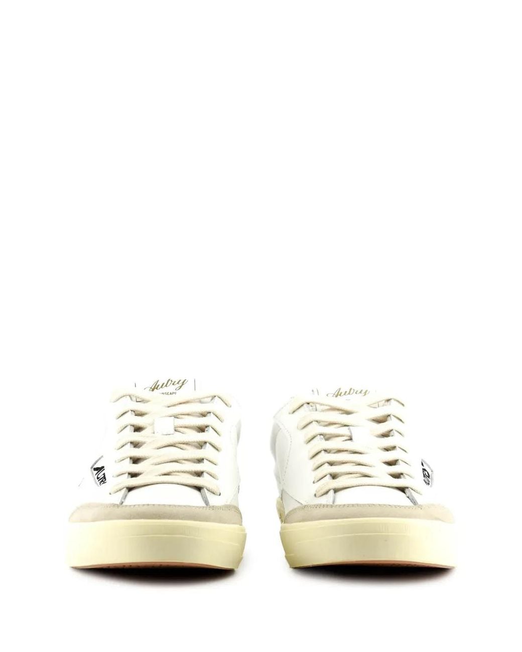 Autry White Windscape Panelled Sneakers for men