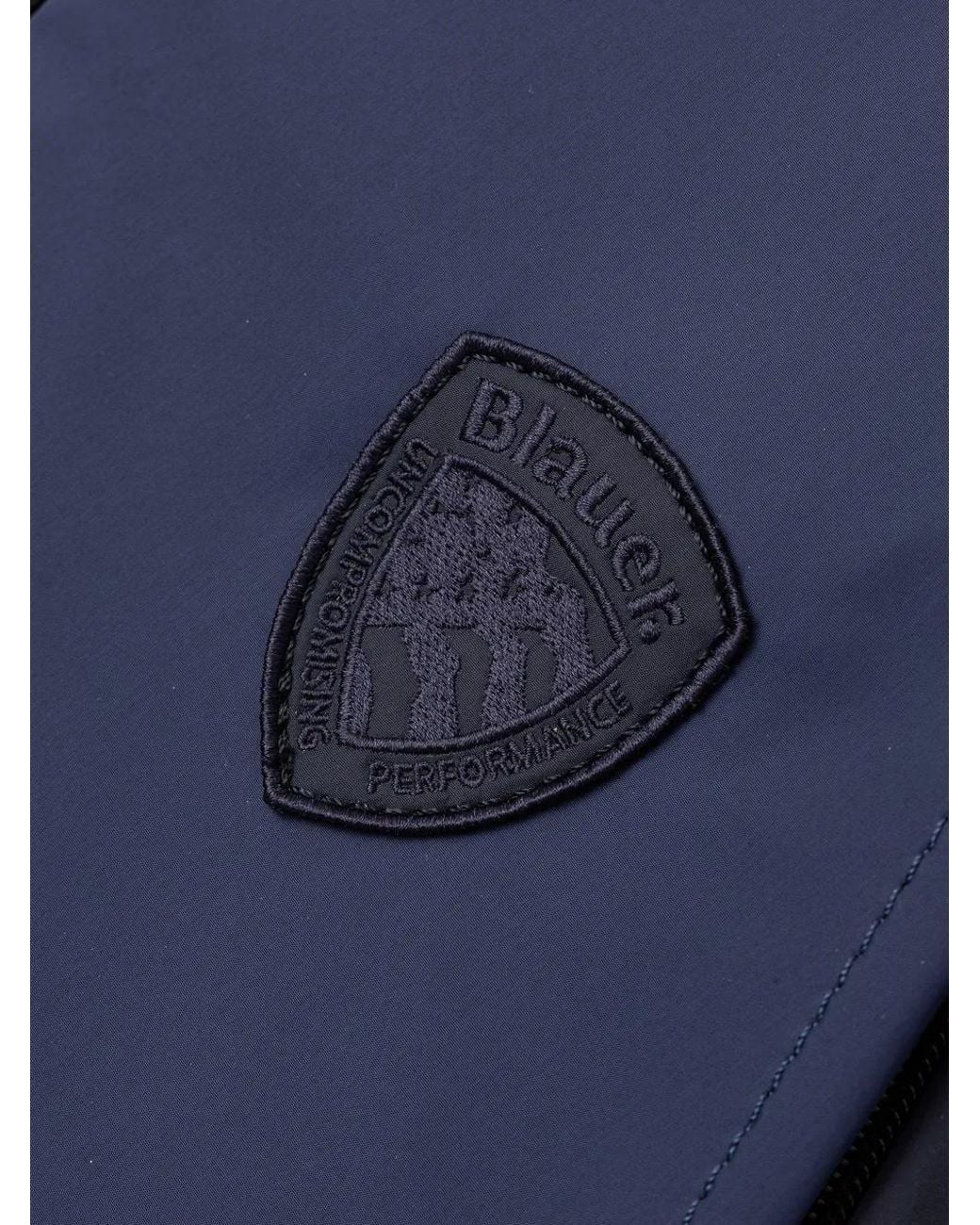 Blauer Blue Logo-Patch Belt Bag for men