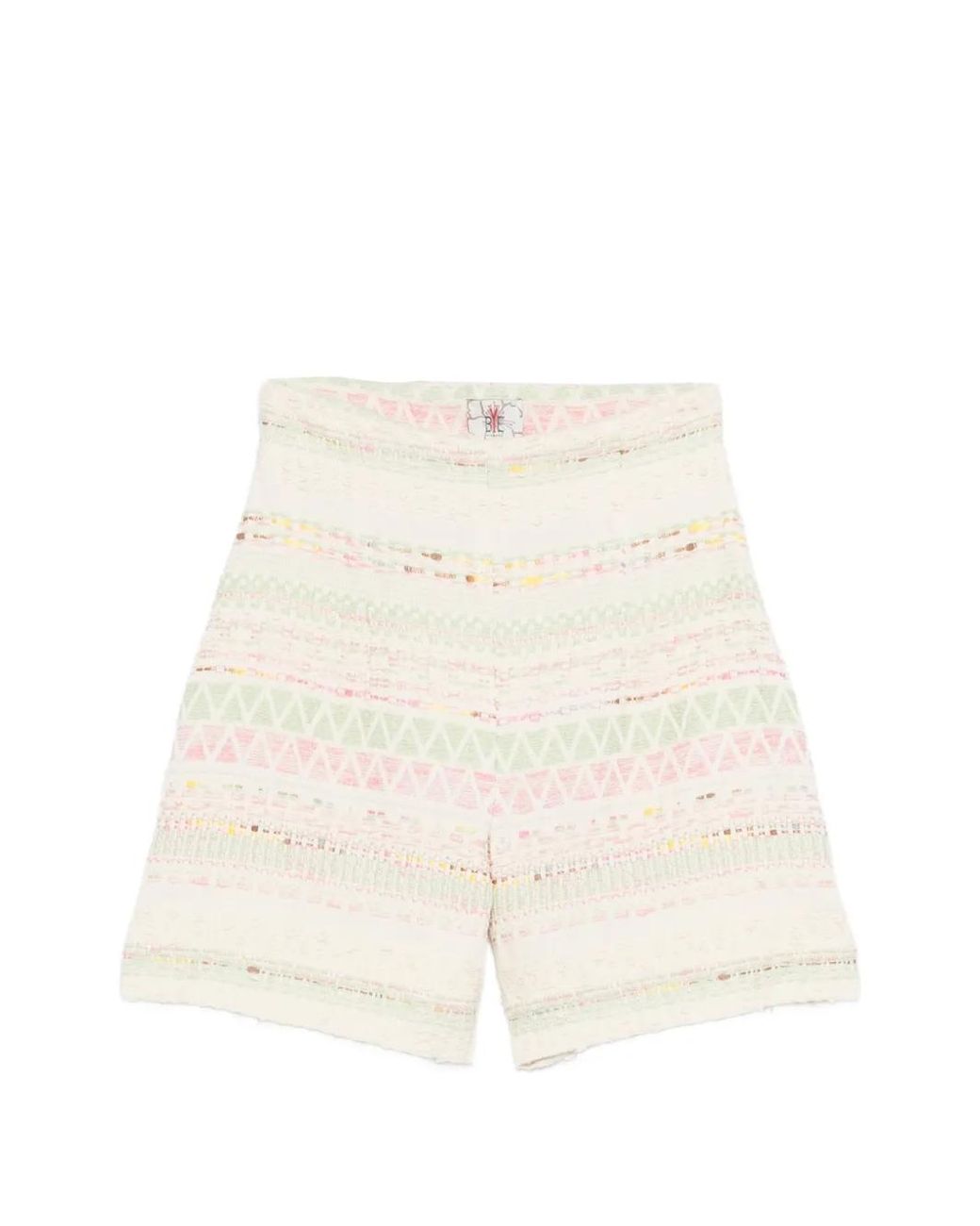 Bye Natural Geometric Shorts