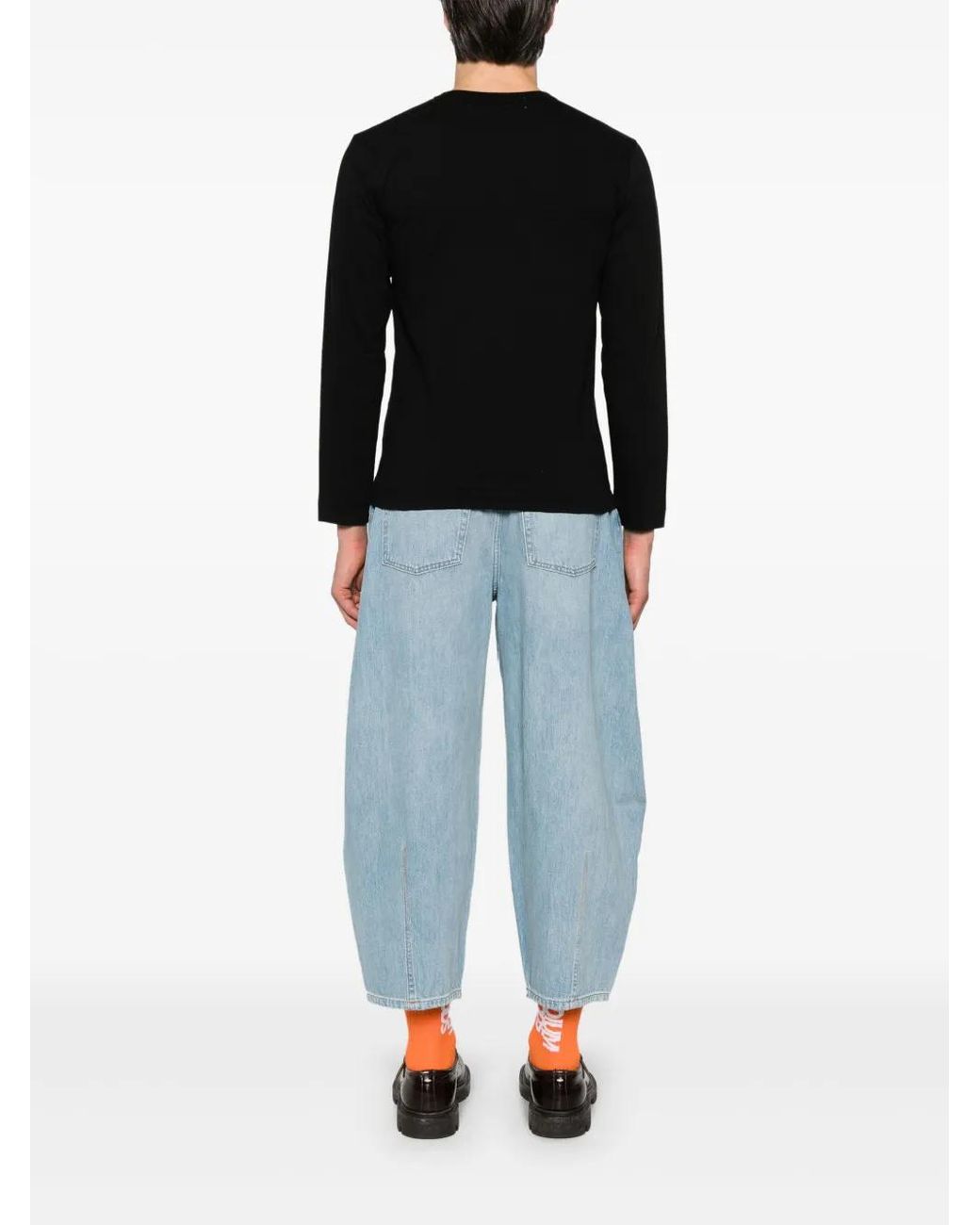 COMME DES GARÇONS PLAY Black Heart-Patch T-Shirt