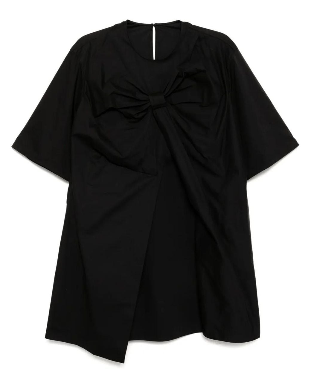JNBY Black Bow-Detail Dress