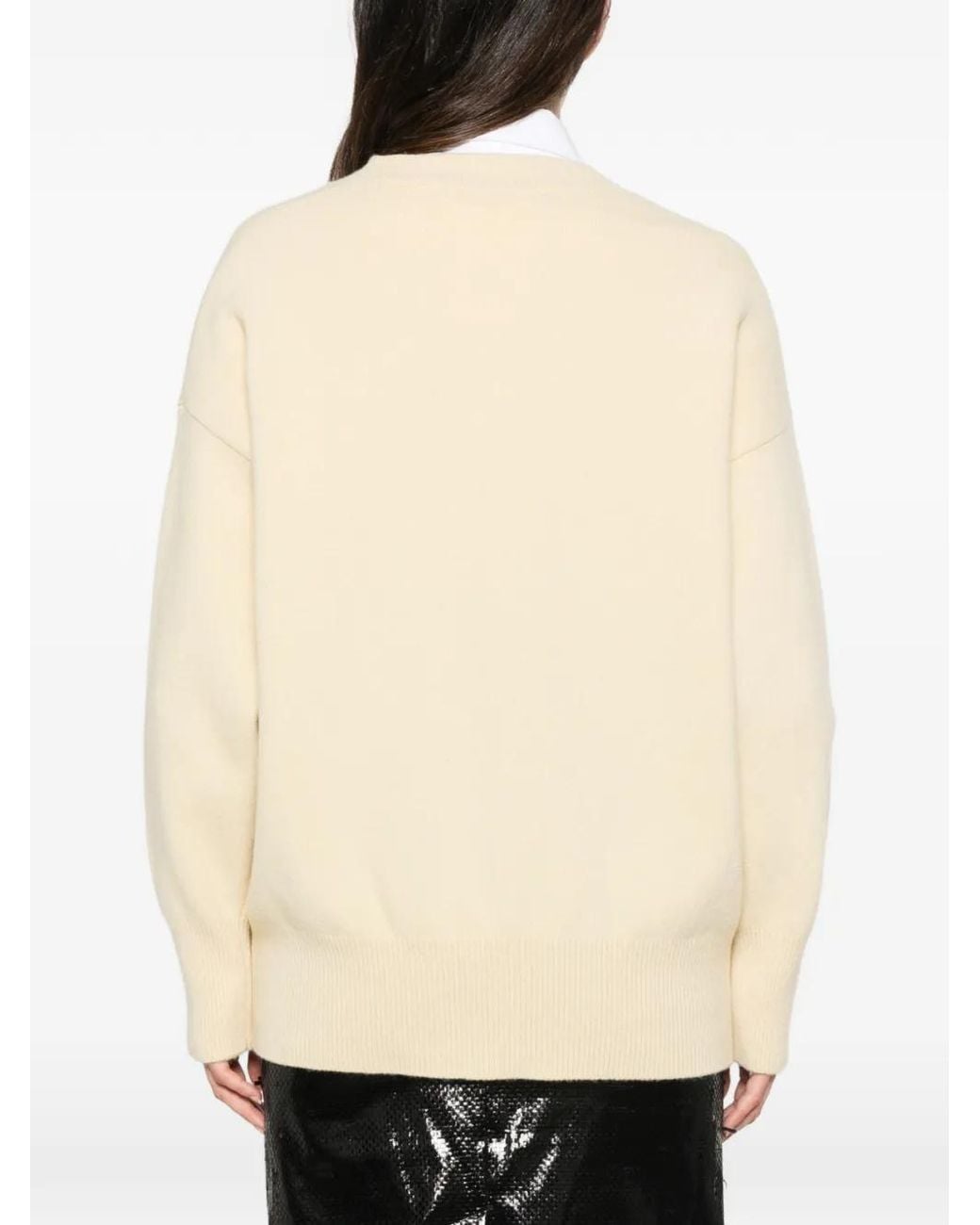 Rohe Natural V-Neck Sweater