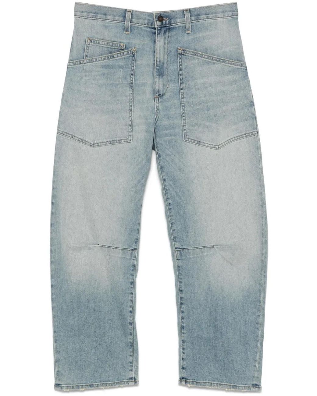 Nili Lotan Blue Light Shon Jeans