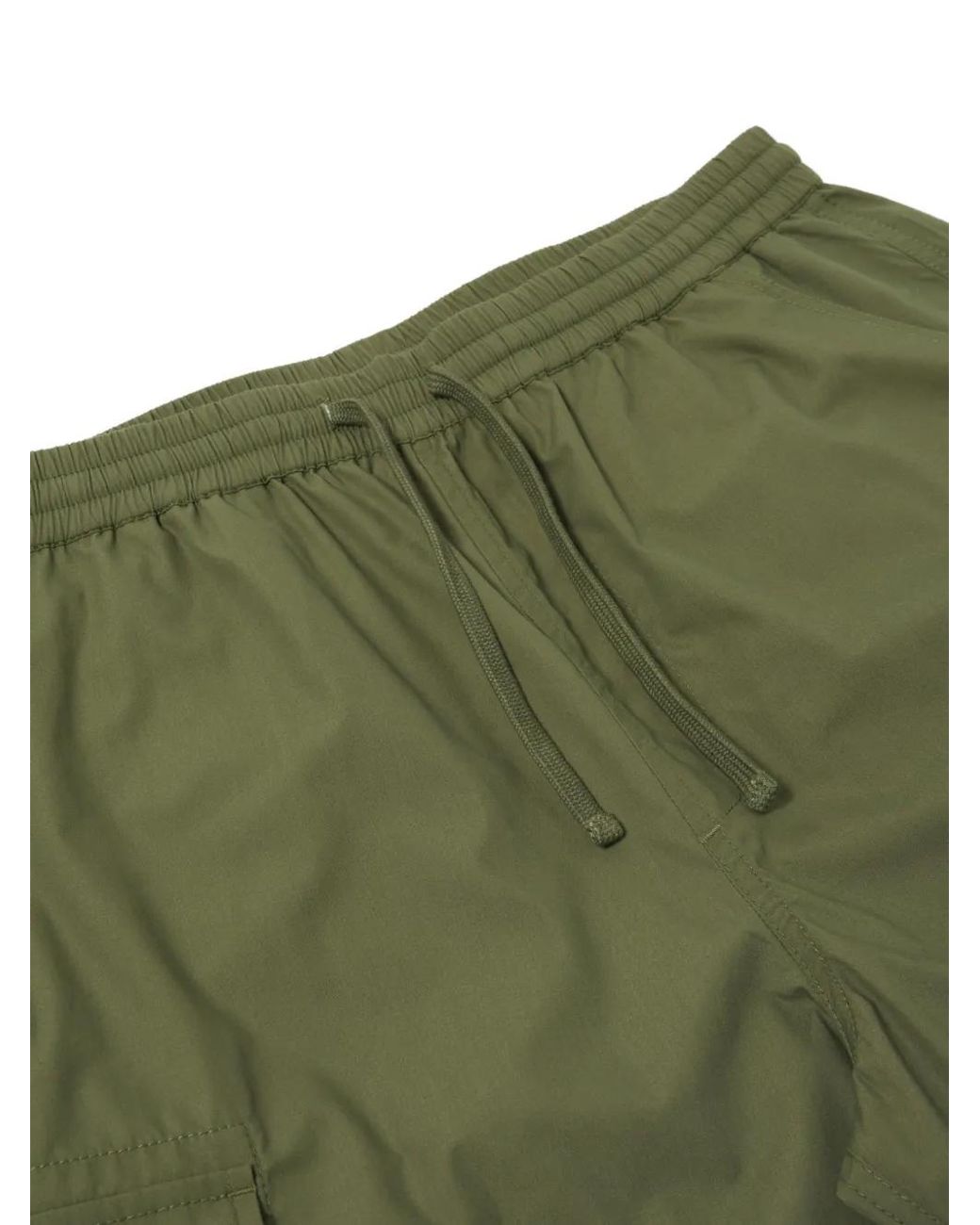 Universal Works Green Short Cargo À Taille Élastiquée for men