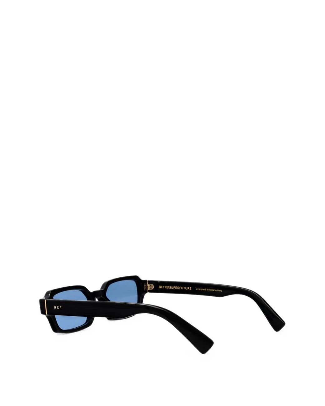 Retrosuperfuture Blue Carino Rectangle-Frame Sunglasses for men