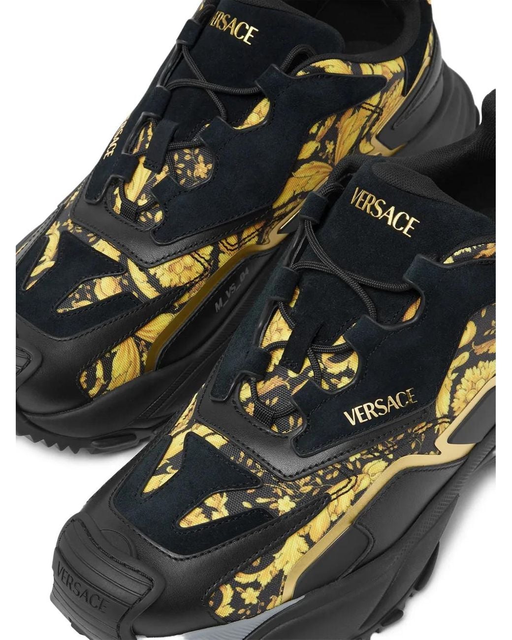Versace Black Mercury M_Vs_04 Sneakers for men