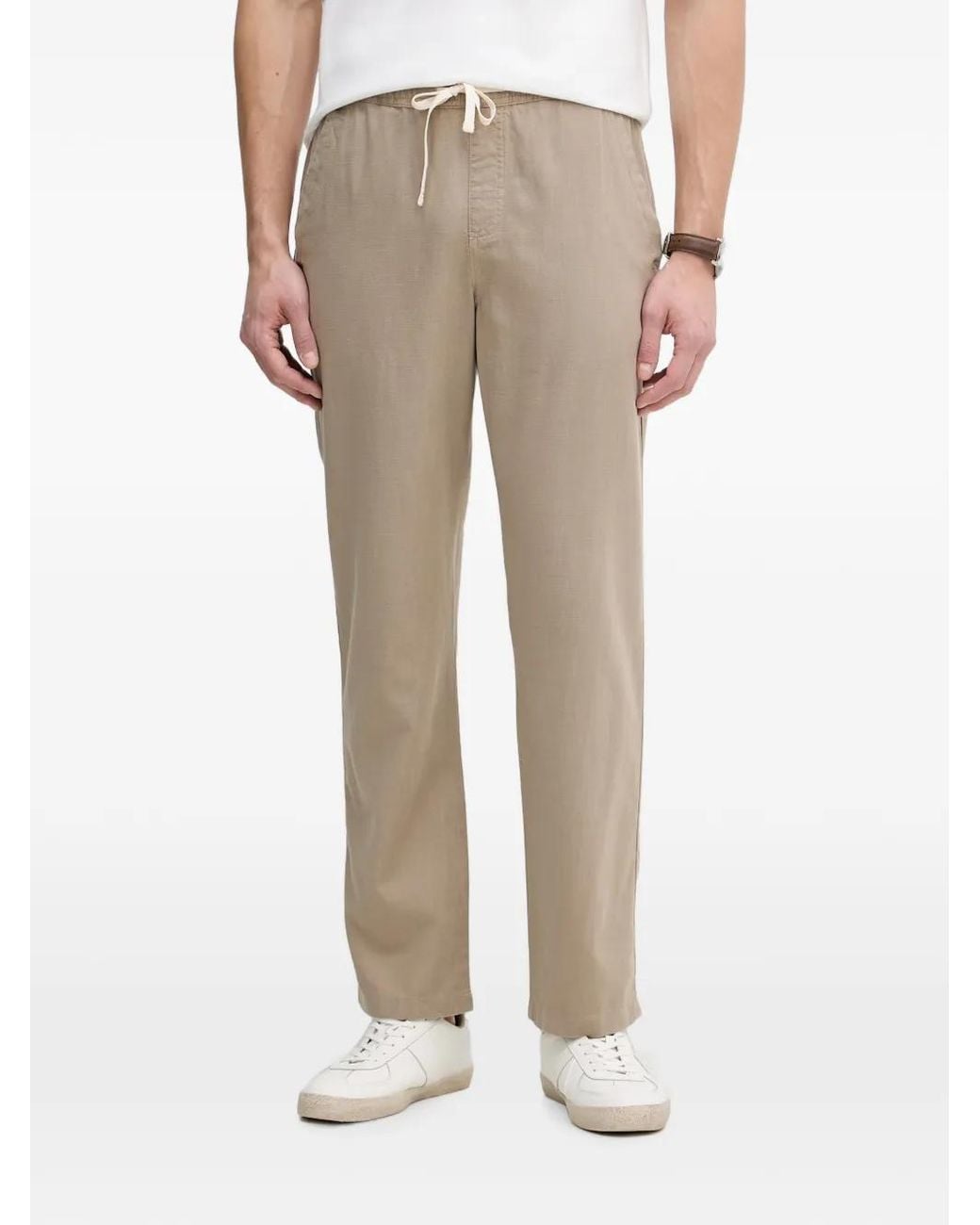Joop! Natural Russell Drawstring-Waist Track Pants for men